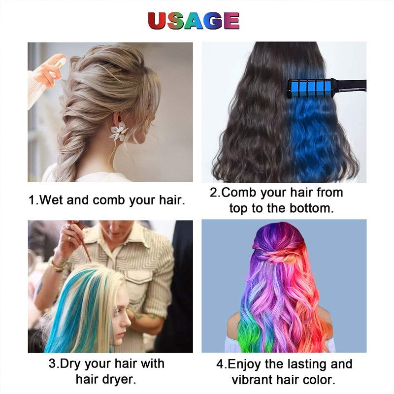 Disposable 10-color Hair Dye Stick