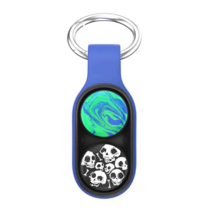 Finger Decompression Toy Keychain