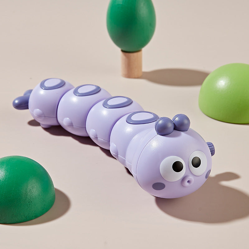 Winding Up Rocking Caterpillar Toy