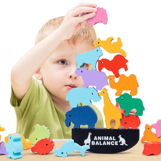 Zoo Balance Beam Building Blocks