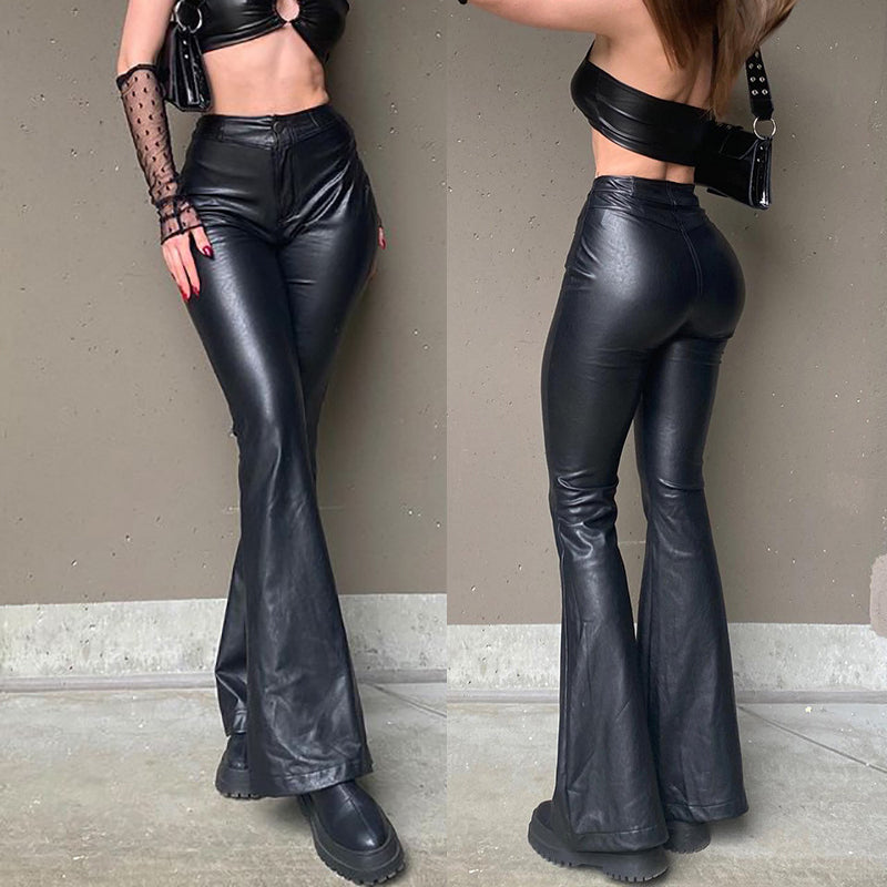 2023 Fall Women's High Waisted Flared Pants