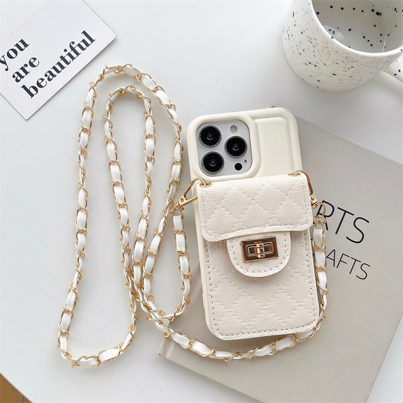 Diagonal Chain Phone Case