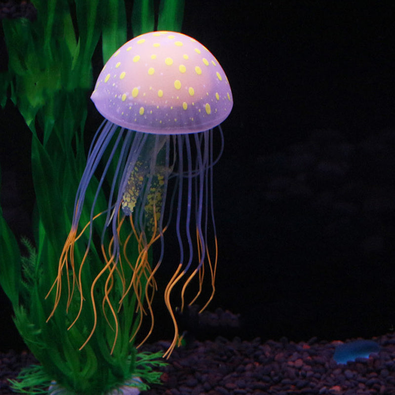 Glowing Fish Jellyfish Tank Aquarium Decoration