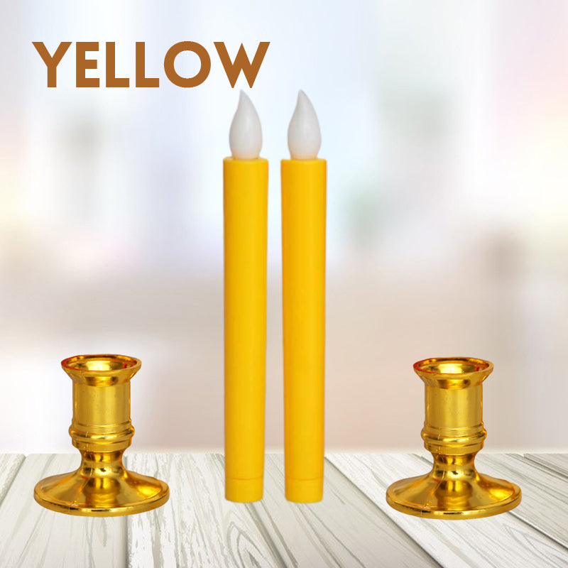 Long Pole Electronic Candle Light