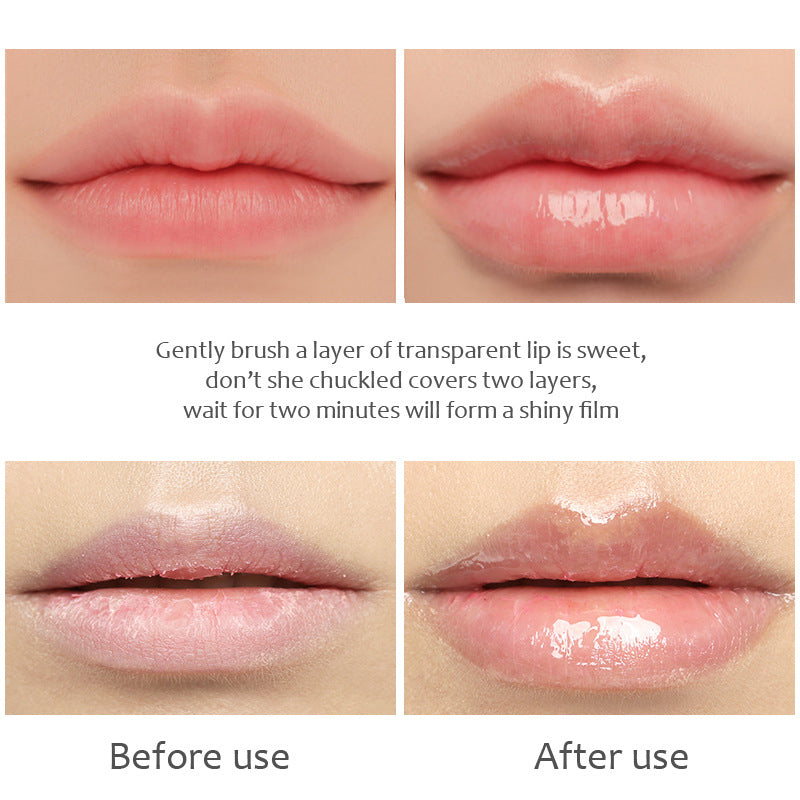 Transparent Lip Plumping Oil Moisturizing And Lightening Lip Lines