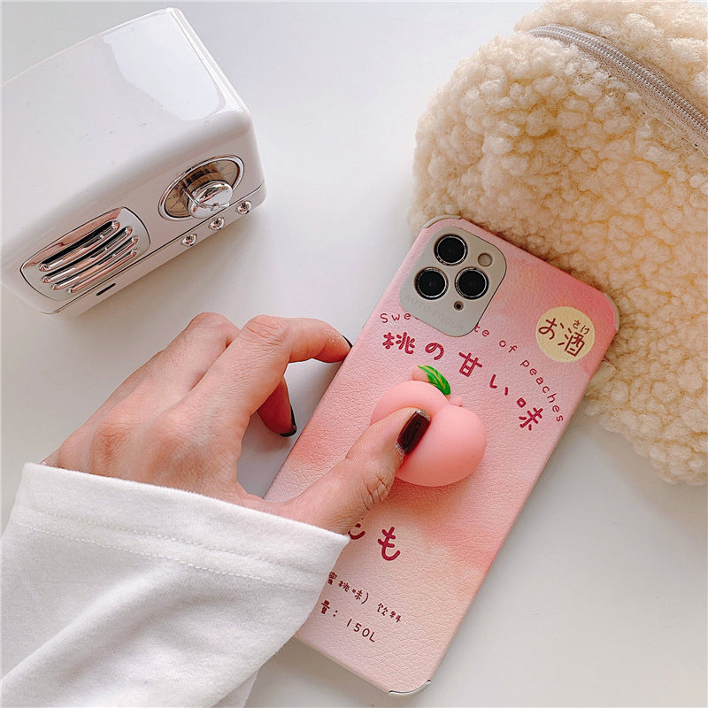 PINK SOFT CASE FOR IPHONE