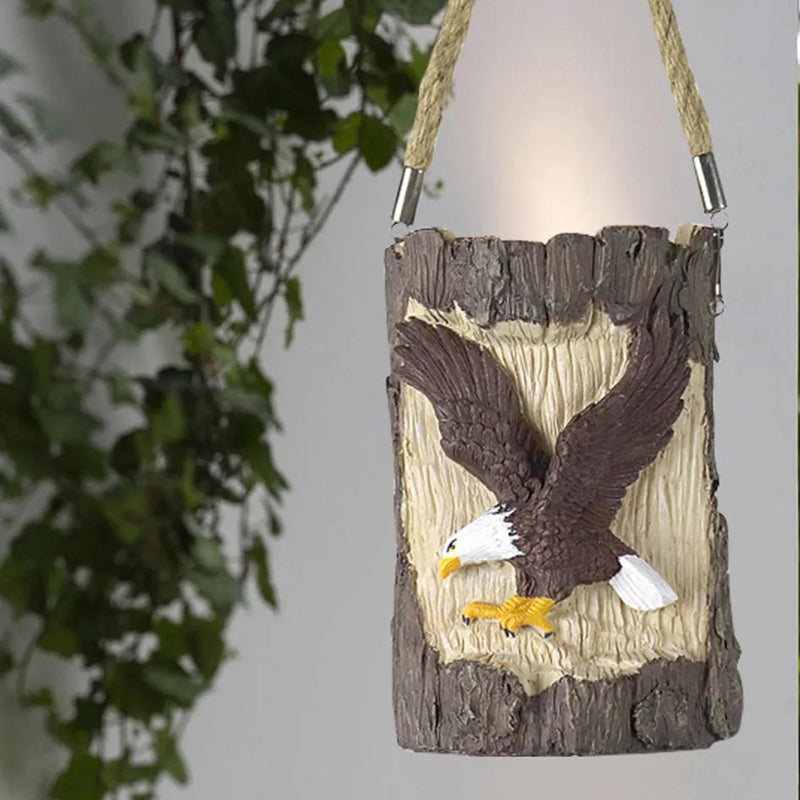 Eagle Figurine Gift Solar Lamp