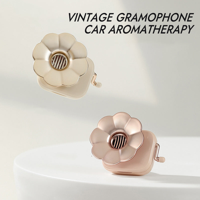 Retro Gramophone Car Aromatherapy