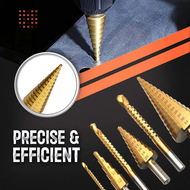 Titanium Plating Drill Bit Set（6 Pcs)