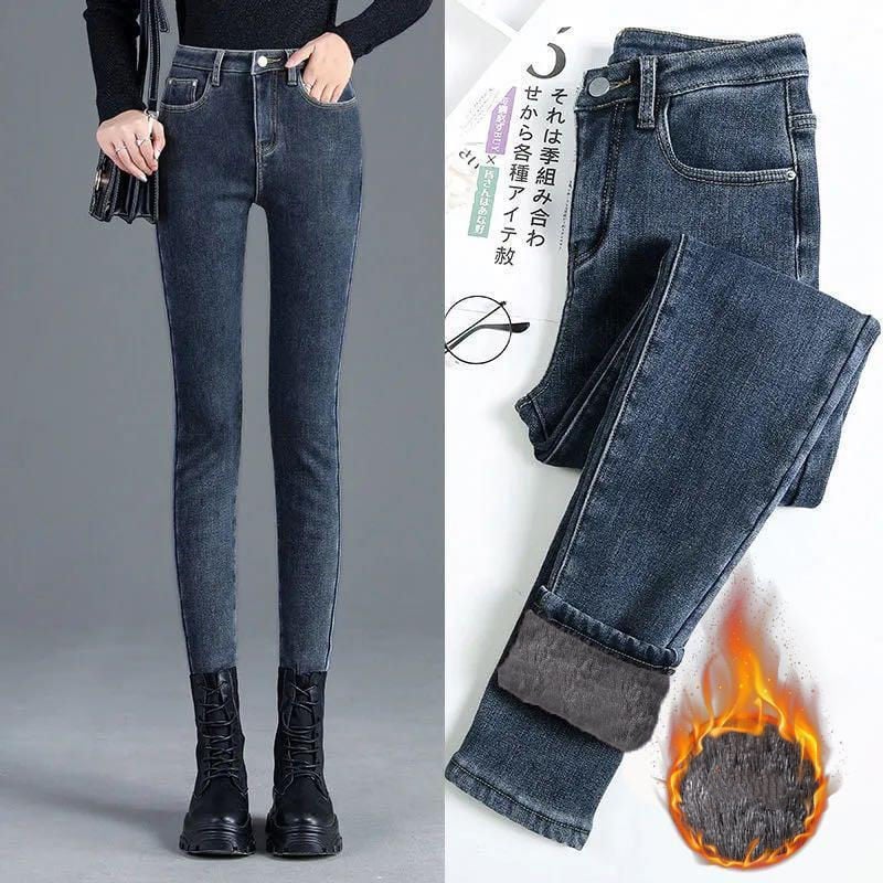 🔥🔥🔥BUY 2 GET 1 FREE ONLY TODAY 🔥🔥🔥Thermal Fleece Denim Jeggings