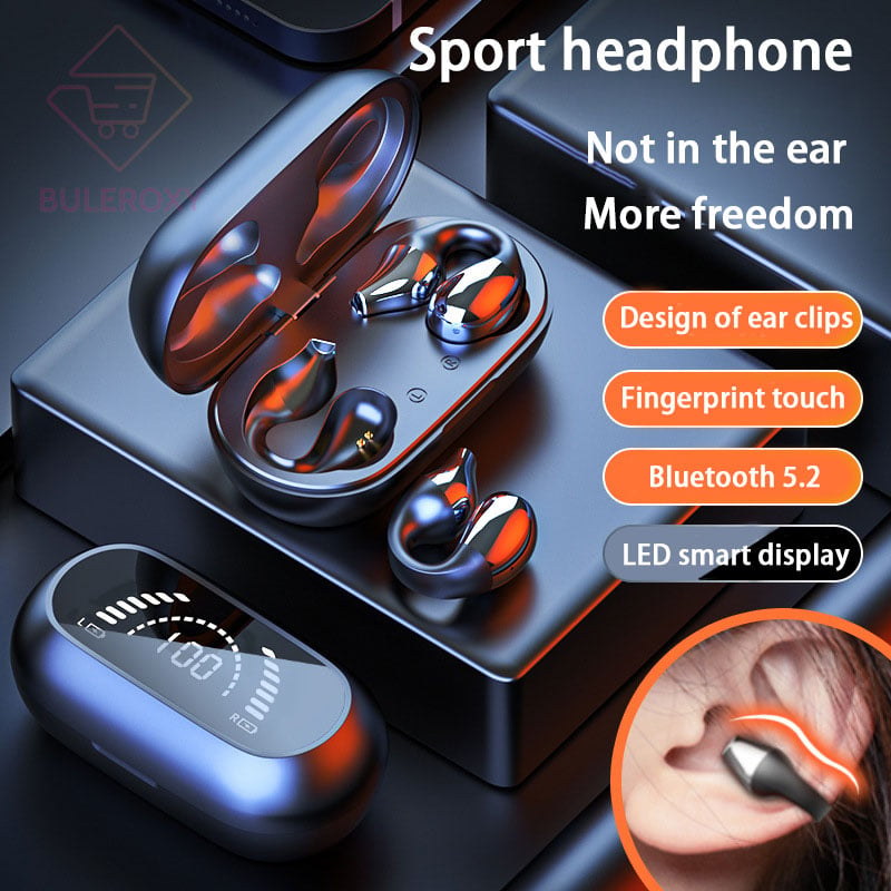 Wireless Ear Clip Bone Conduction Headphones🎧