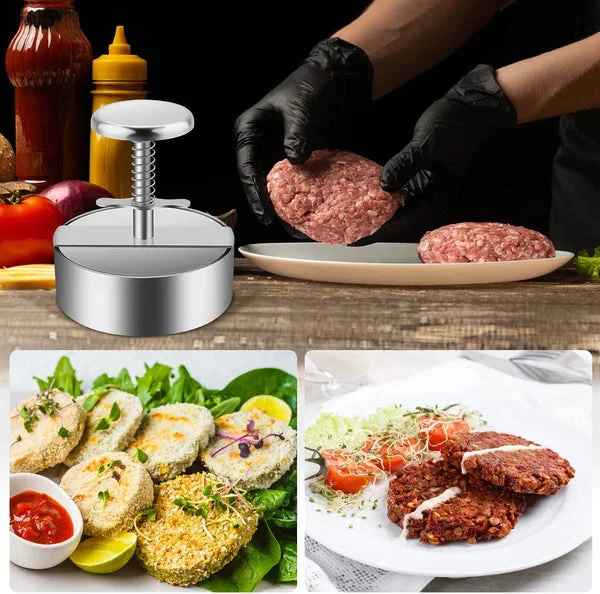 Manual Meat Press for Burger Patties