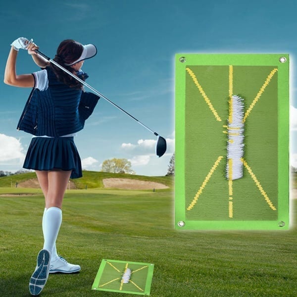 Golf Training Mat for Swing Detection Batting