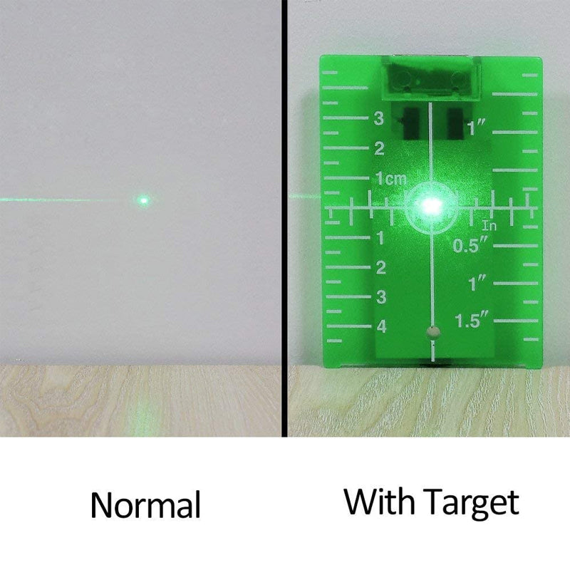 Laser level reflector