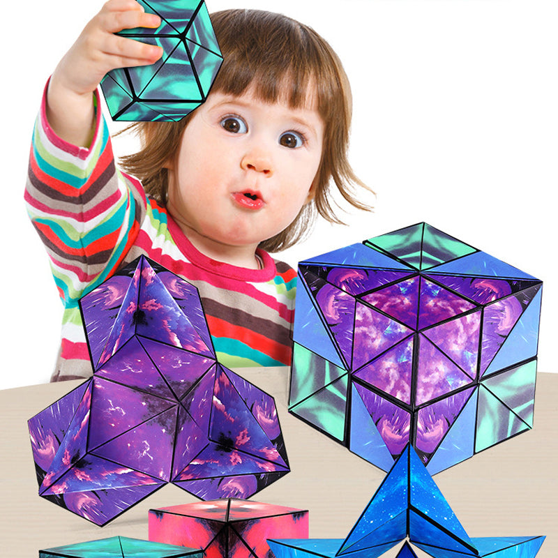 Super Cool 3D Geometric Magnetic Magic Cube