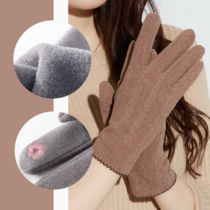 Ladies Outdoor Warm Gloves