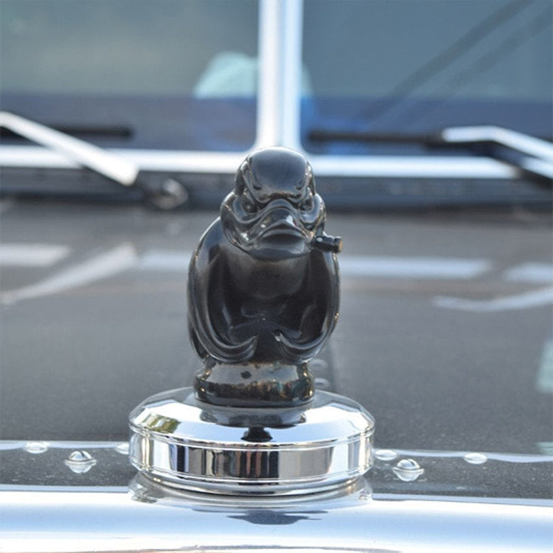 Angry Rubber Duck Hood Ornament Death Proof