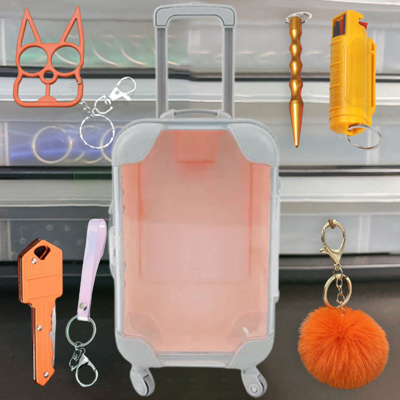 MINI SUIT CASE-Orange