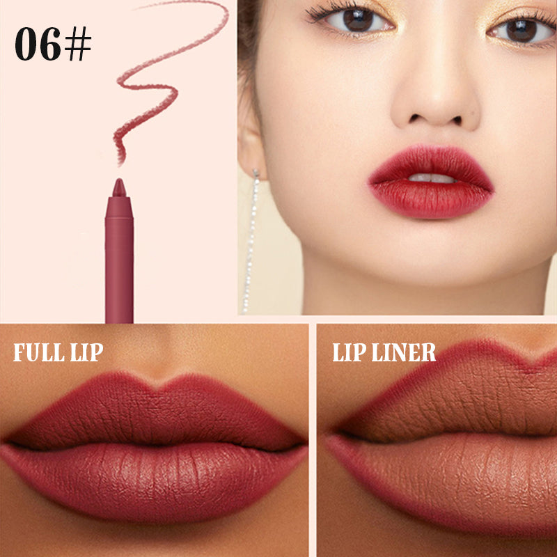 Waterproof Flesh Lip Liner