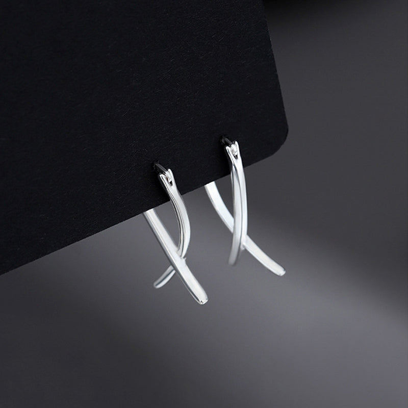 Simple Line Earrings