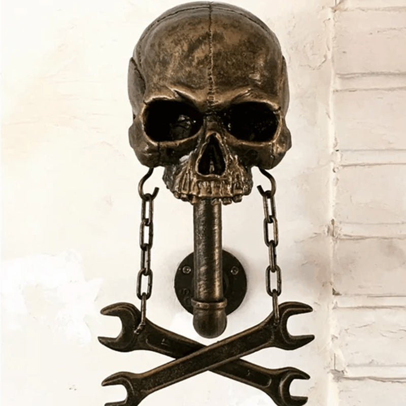 ☠️Motorcycle Skull Helmet Holder