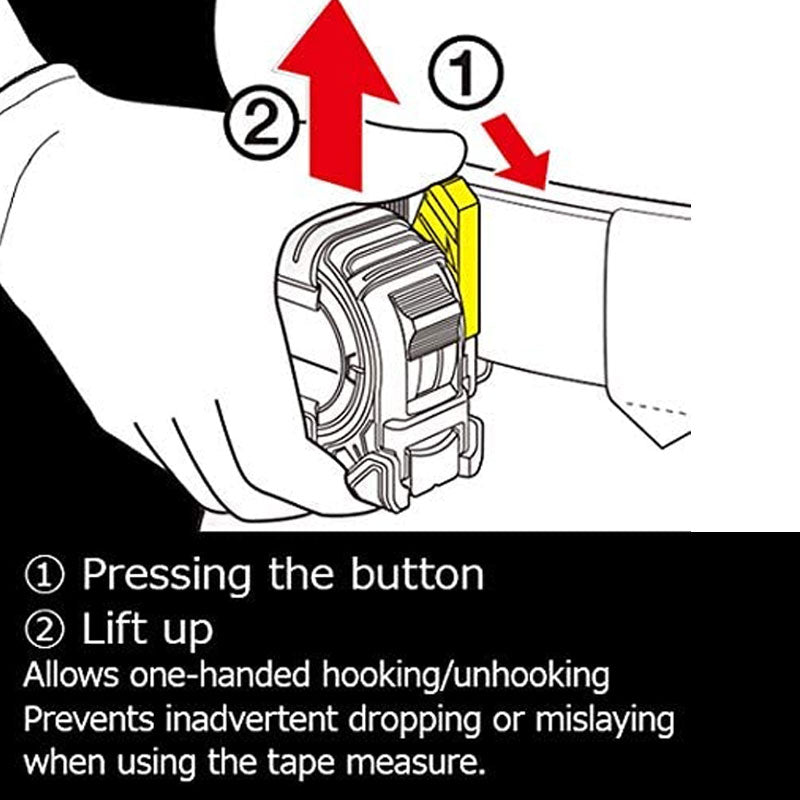 Fluorescent Tape Measure