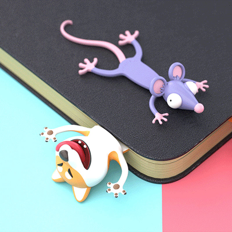 3D Wacky Bookmarks Make Reading More Fun