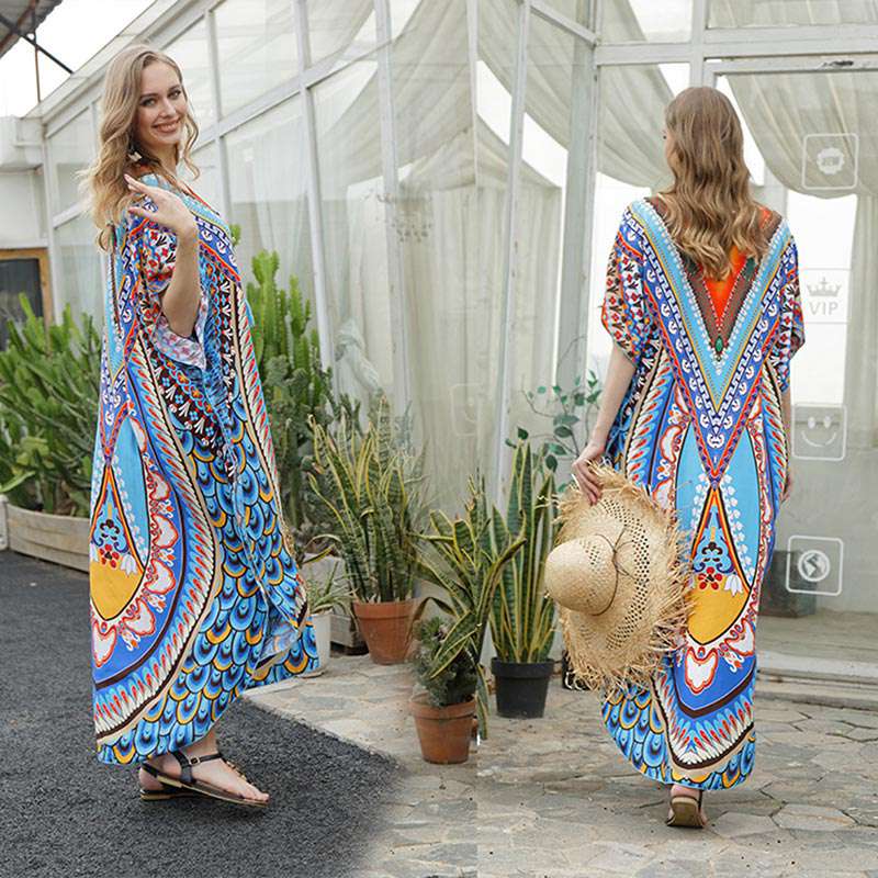 Ethnic Beach Blouse