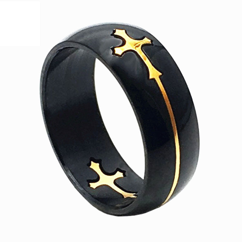 Detachable Stainless Steel Cross Ring