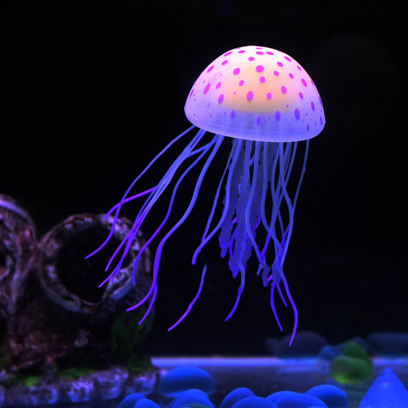 Glowing Fish Jellyfish Tank Aquarium Decoration