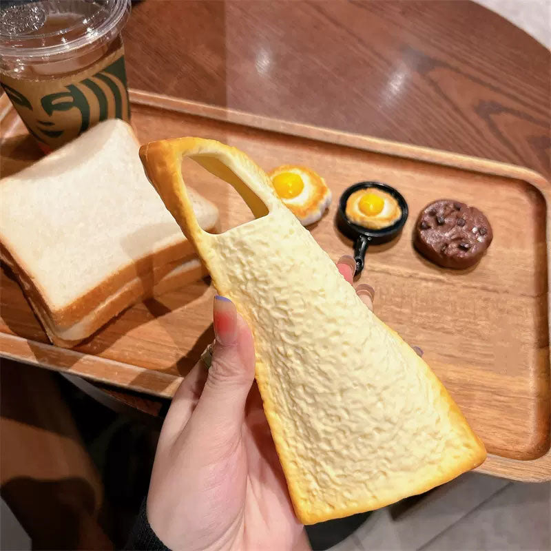 Toast Bread Protective Phone Case