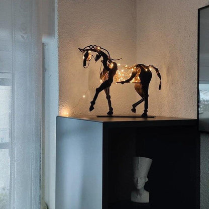 Art Metal Horse Statue