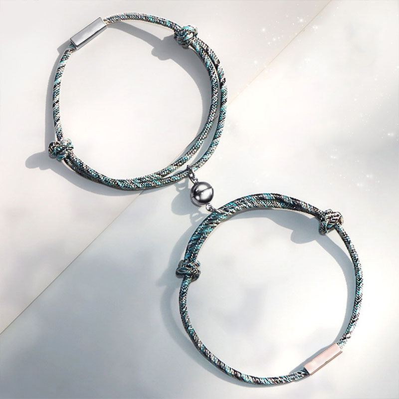 Buy One Get One Free! New Stainless Steel Magnetic Lovers Bracelet