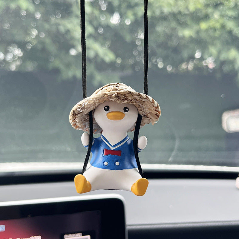 Car Swing Duck Pendant