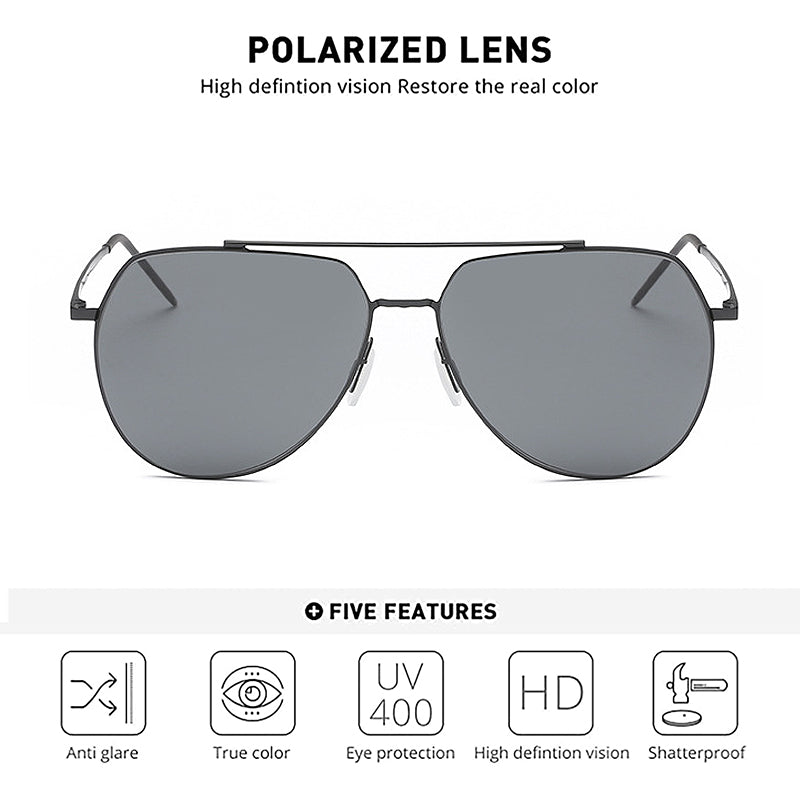 Folbom - New Metal Polarized Sunglasses