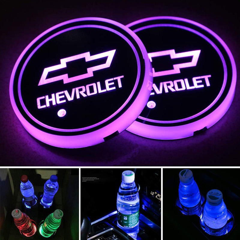 Car LED Cup Holder Lights