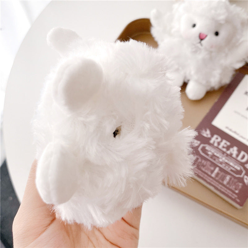 Plush Sheep Earphone Case for Couples