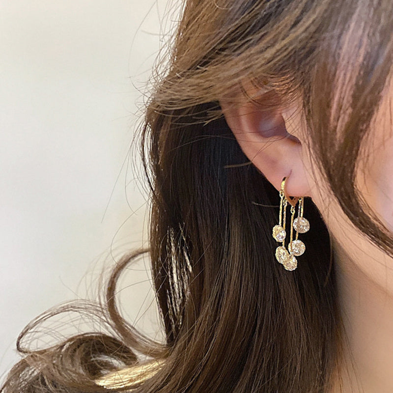 Tassel Heart Earrings