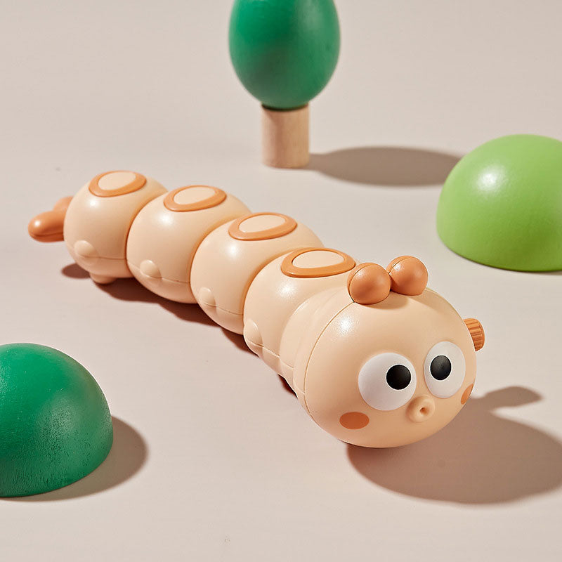 Winding Up Rocking Caterpillar Toy