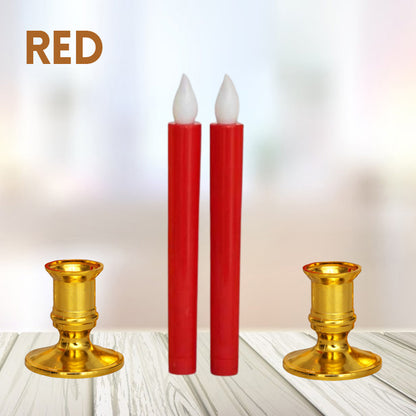 Long Pole Electronic Candle Light