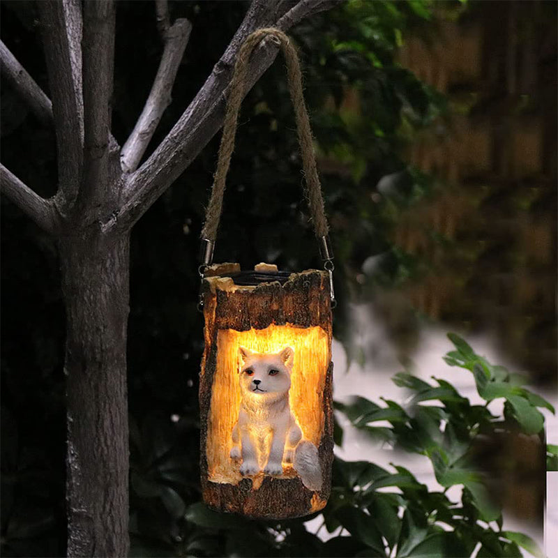 Fox Figurine Gift Solar Lamp