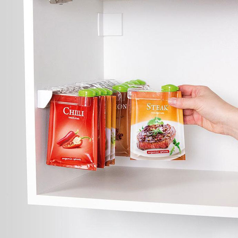 Seasoning Bag Storage Rack