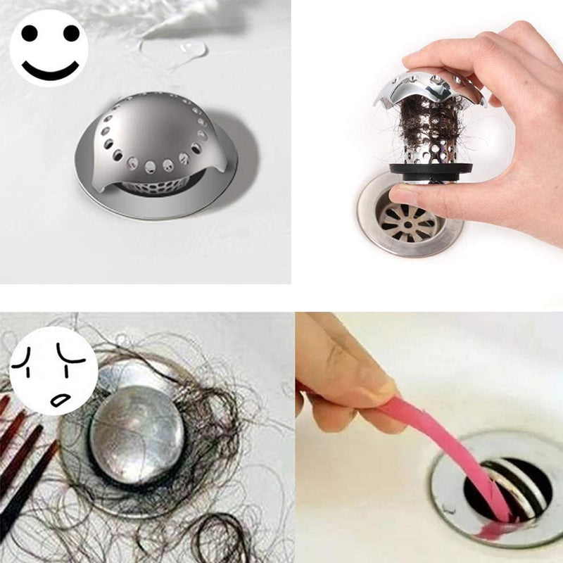 Shower Floor Drain Hair Catcher