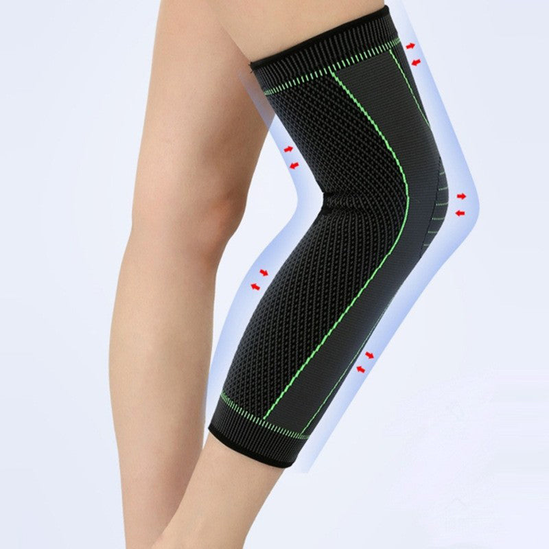 Knit Cycling Long Strap Knee Pads