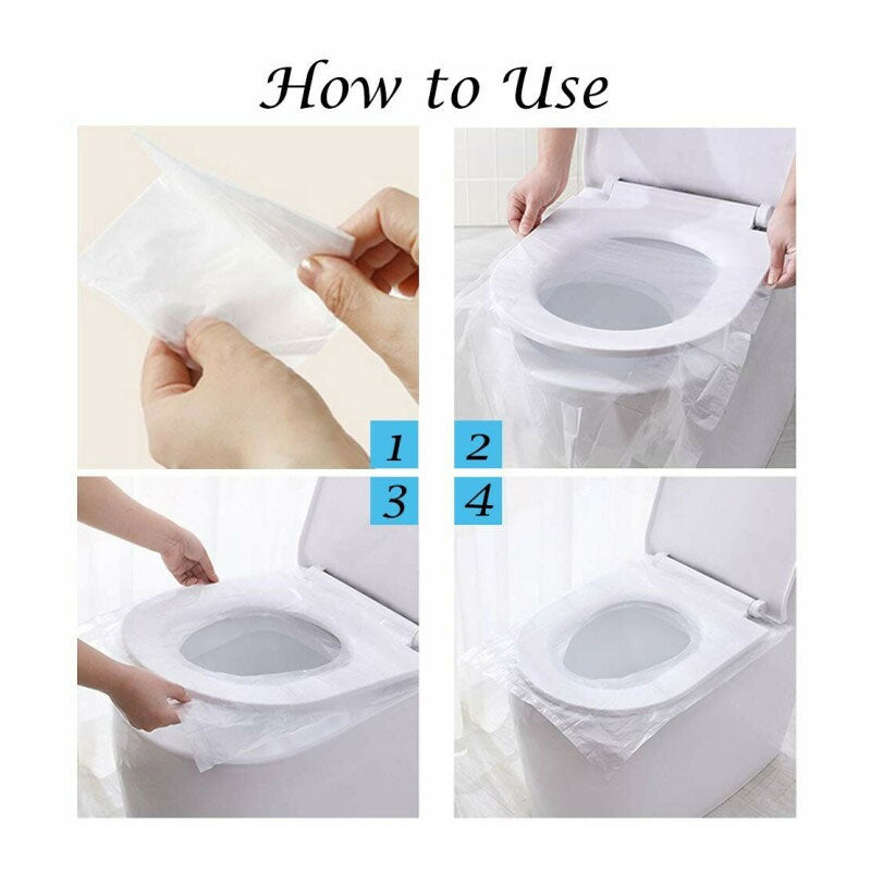 Biodegradable Disposable Plastic Toilet Seat Cover