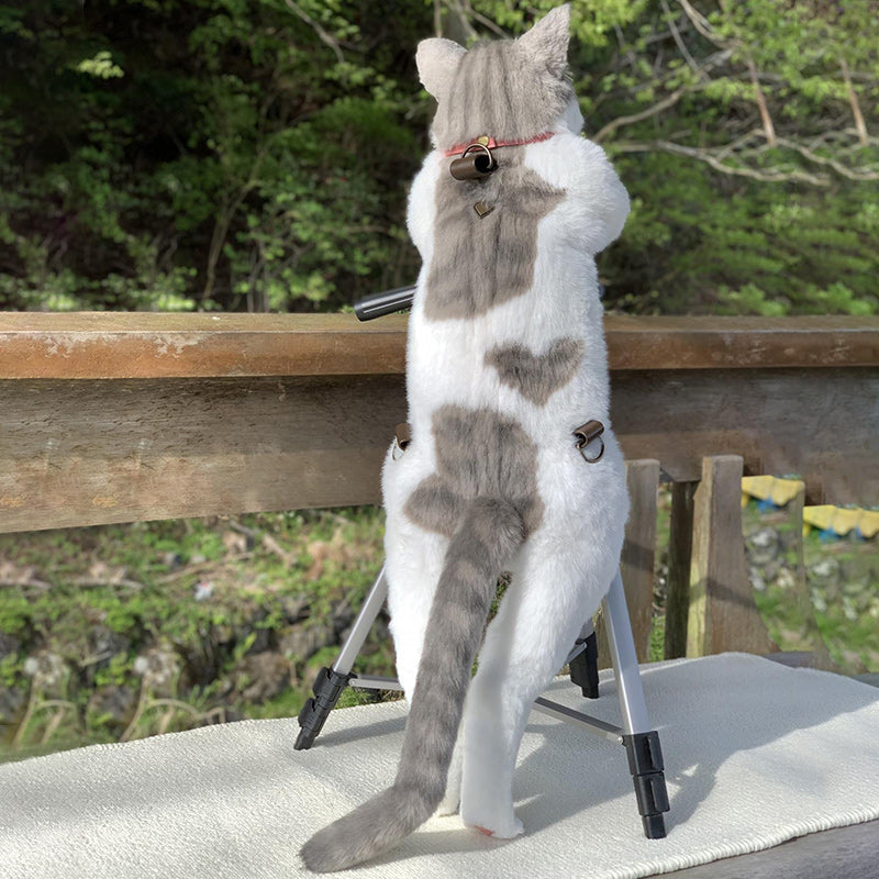 This Cat Backpack Looks Like a Real Live Cat