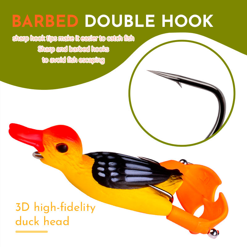 Double Propeller Duckling Soft Bionic Bait