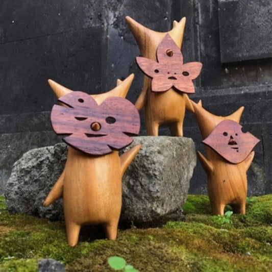 Lovely Wooden Resin Korok