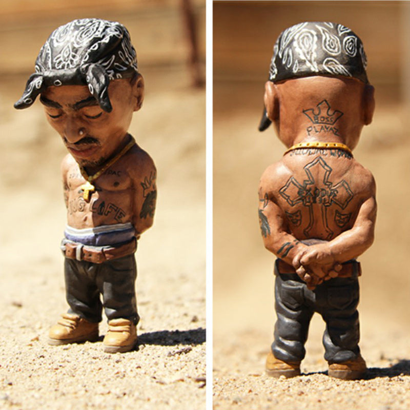 Funny Creative Rapper Resin Ornament