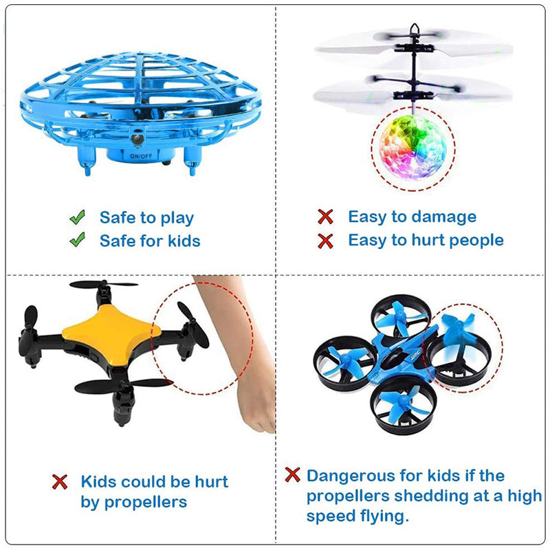 UFO Hand-Controlled Mini Drones Toys